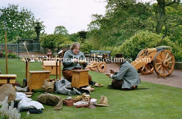17th century English civil War soldiers 