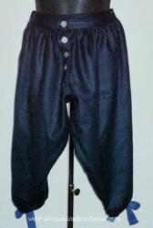 17th century English civil War cloak bag breeches