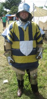 Over armour livery in the Mortimer Family colours